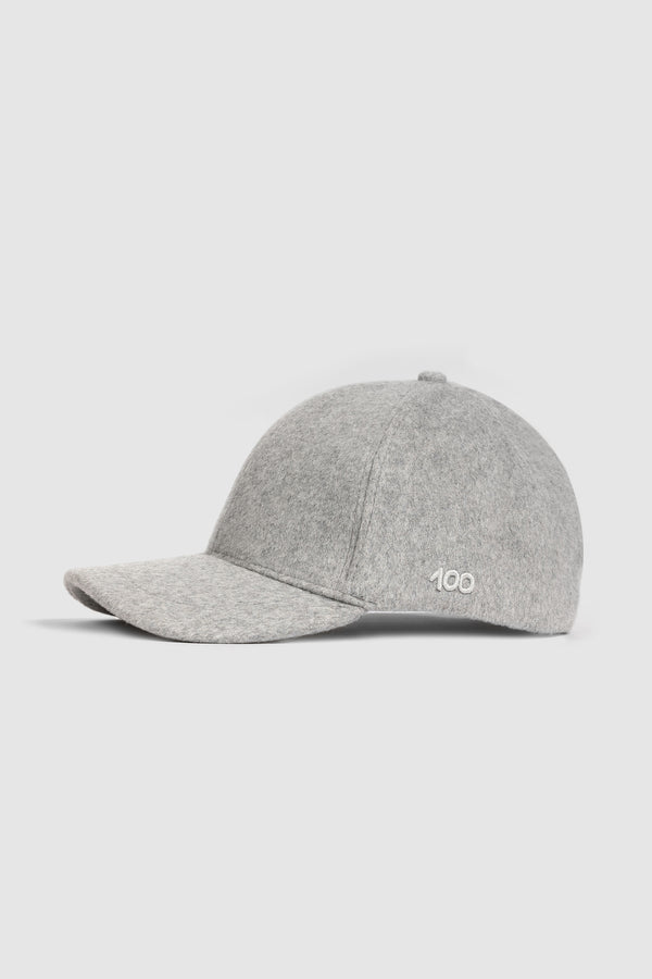The 100 Cap in Smoke Cashmere