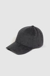 The 100 Cap in Charcoal Cashmere