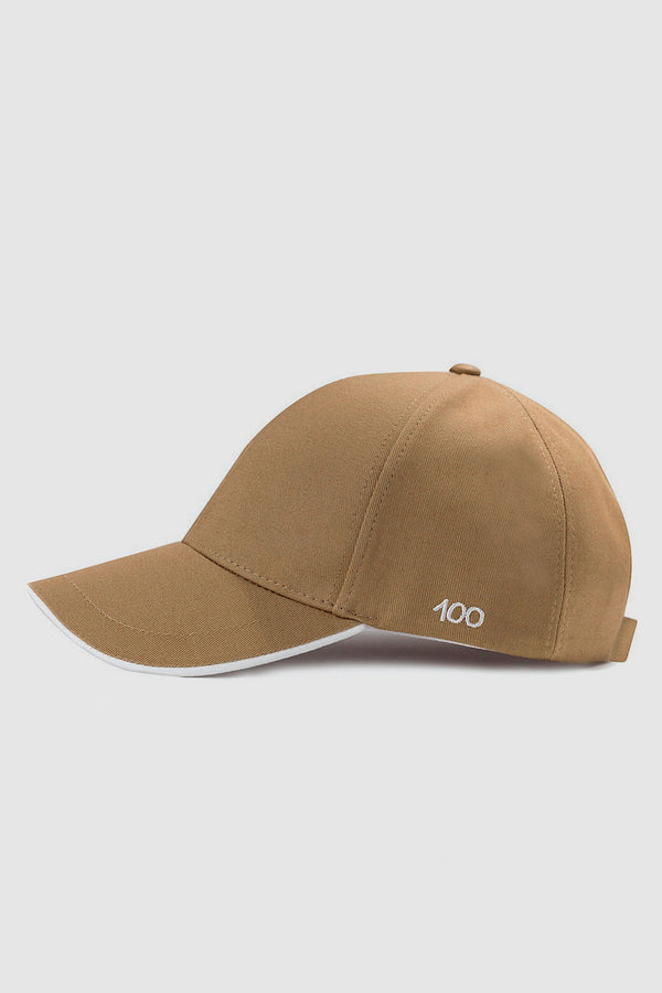 The 100 CAP in Chestnut Cotton