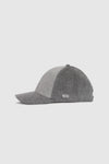 The 100 Cap in Contrast Cashmere Grey/Smoke