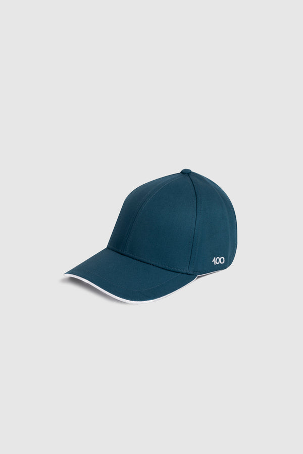 The Kid 100 Cap in Ocean Contrast Cotton
