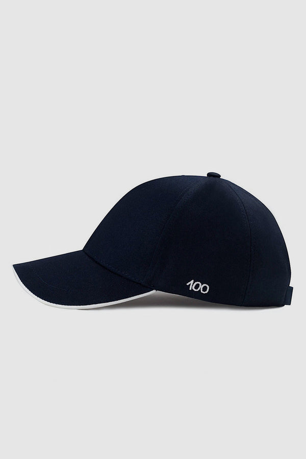 The 100 CAP in Dark Blue Cotton