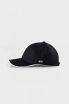 The 100 Cap in Navy and White Linen