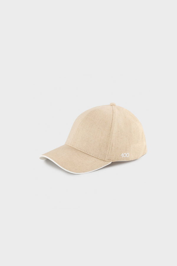 The Kid 100 Cap in Oatmeal Linen