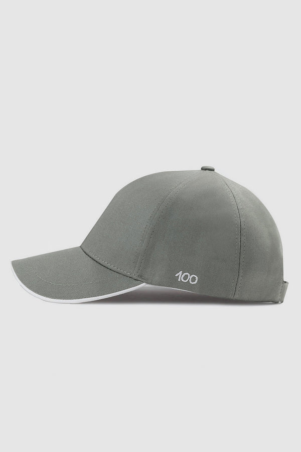 The 100 CAP in Pale Green Cotton