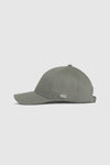 The 100 Cap in Plain Olive Cotton