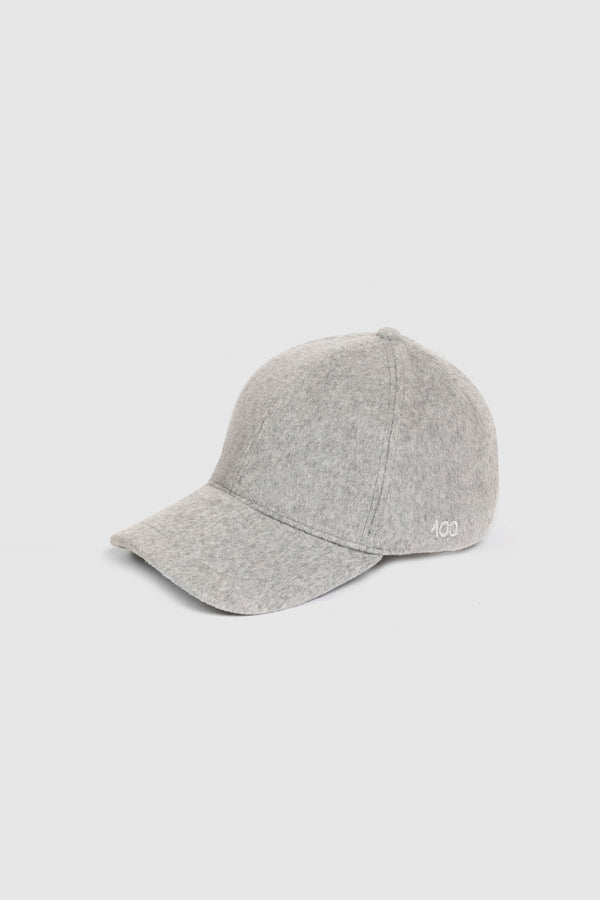 The Kid 100 Cap in Smoke Cashmere