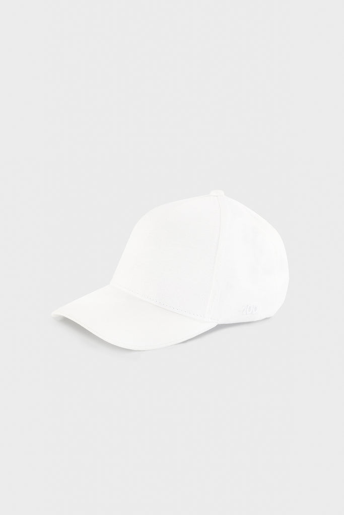 The 100 Cap in Plain White Linen – Les 100 Ciels