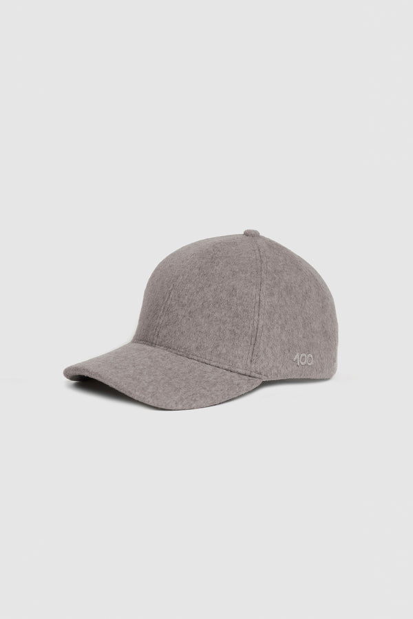 The 100 Cap in Taupe Cashmere