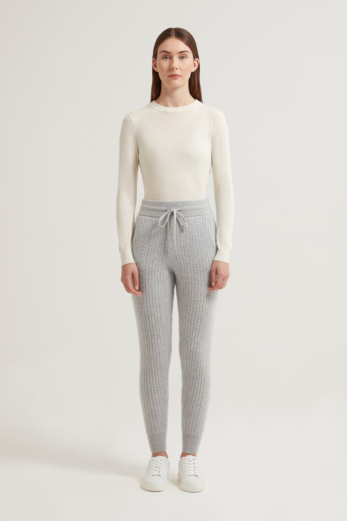 Ariade Cable Knit Jogger