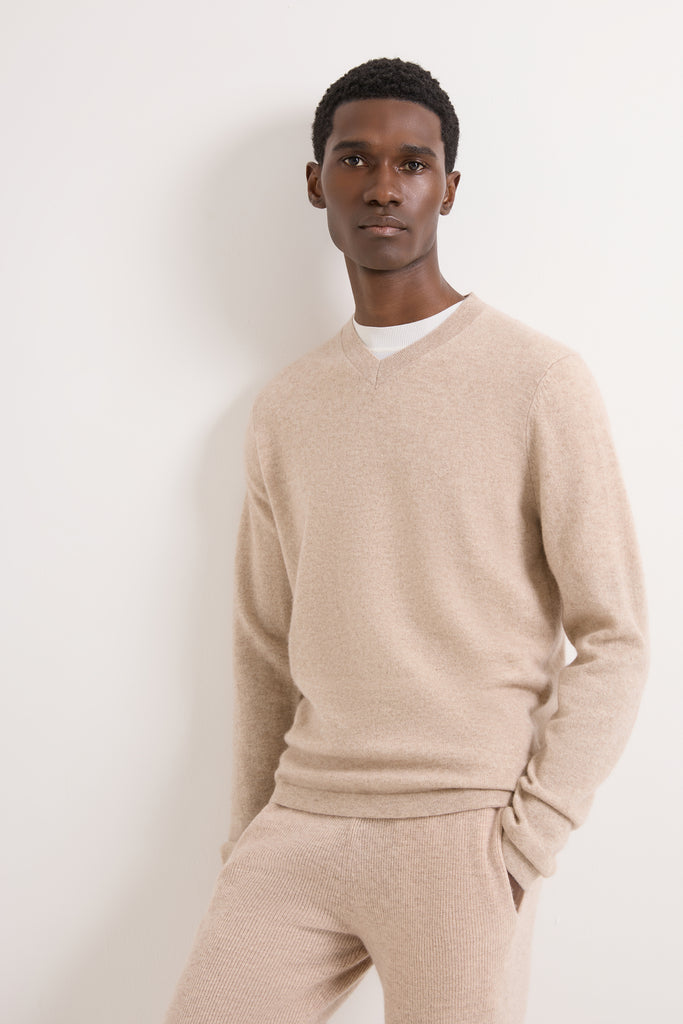 Cody Wool Cashmere V-Neck
