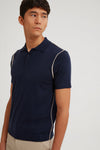 Elias Wool Silk Polo