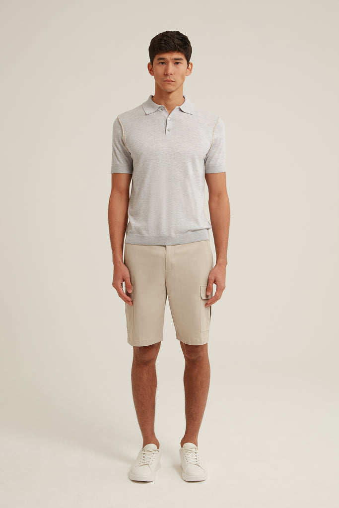 Elias Wool Silk Polo