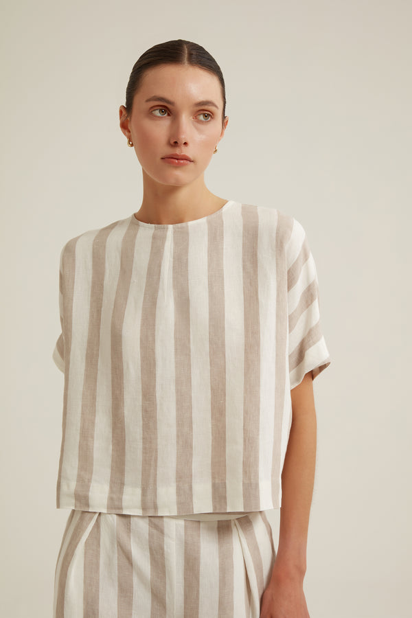 Elowen Linen Top