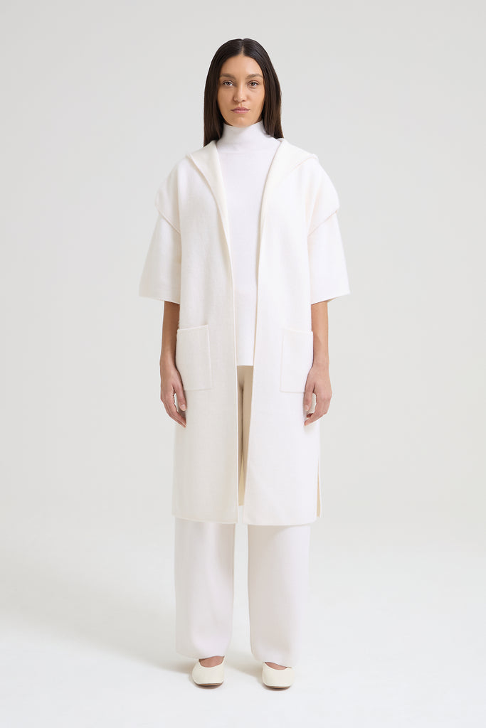 Fern Cashmere Sleeveless Cardigan