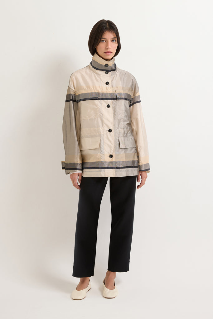 Greta Tonal Check Jacket