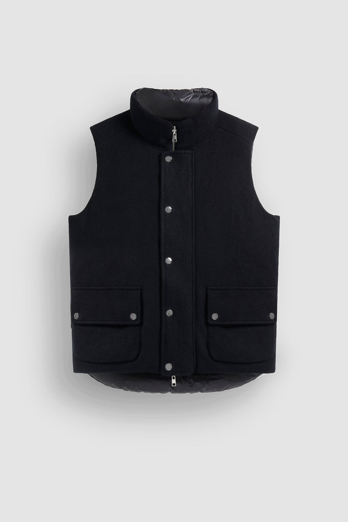 Holmes Reversible Cashmere Gilet