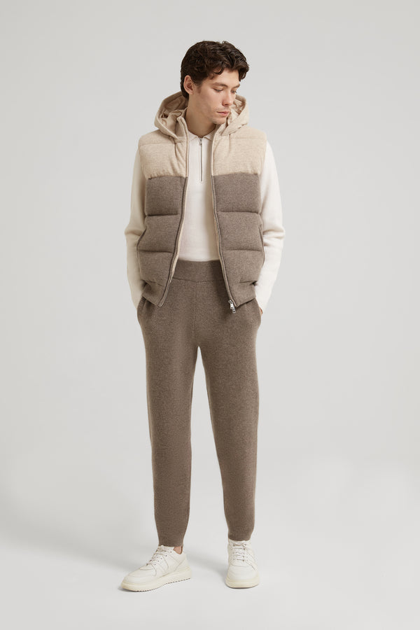 Hakeem Padded Cashmere Gilet