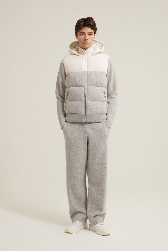 Hakeem Padded Cashmere Gilet