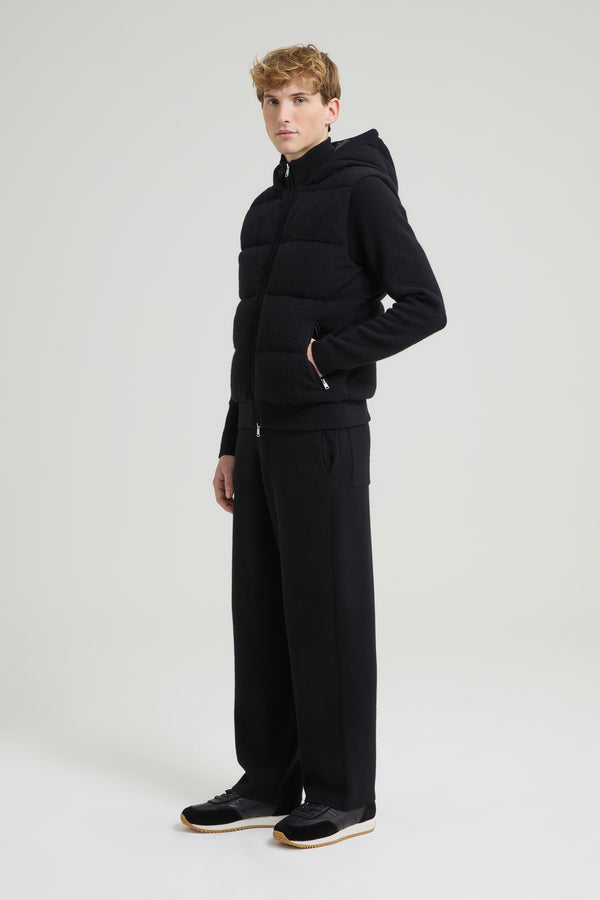 Hakeem Padded Cashmere Gilet