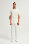 Hamza Wool Silk Polo