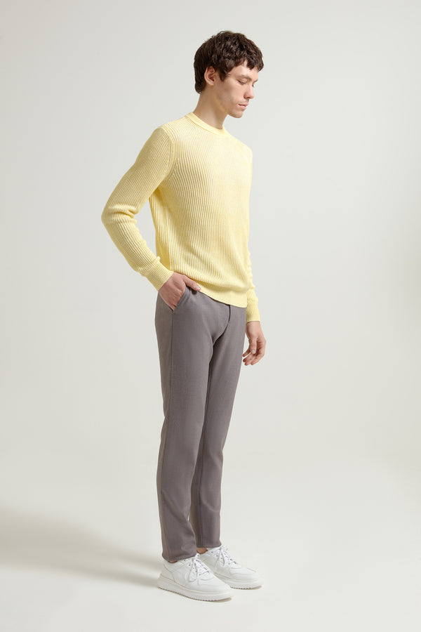 Joao Cotton Linen Crew Neck