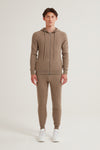 Jace Cable Cashmere Hoodie
