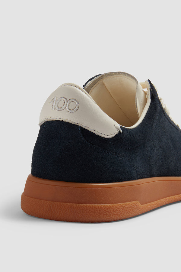 Jet Sneaker in Navy Suede