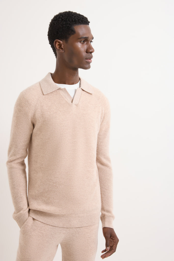 Jonas Wool Cashmere Polo