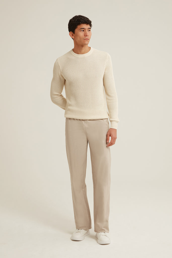 Juan Cotton Linen Crew