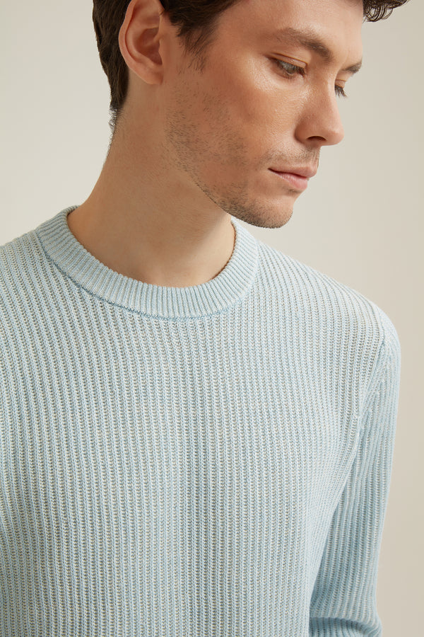 Juan Cotton Linen Crew