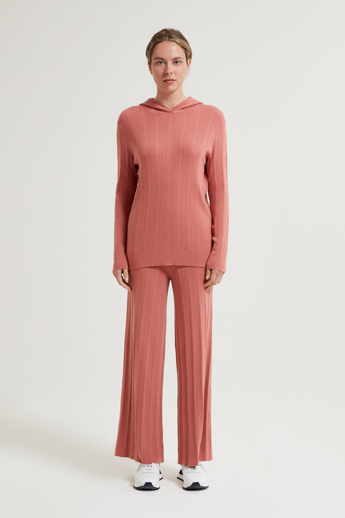Ursula Ribbed Hoodie