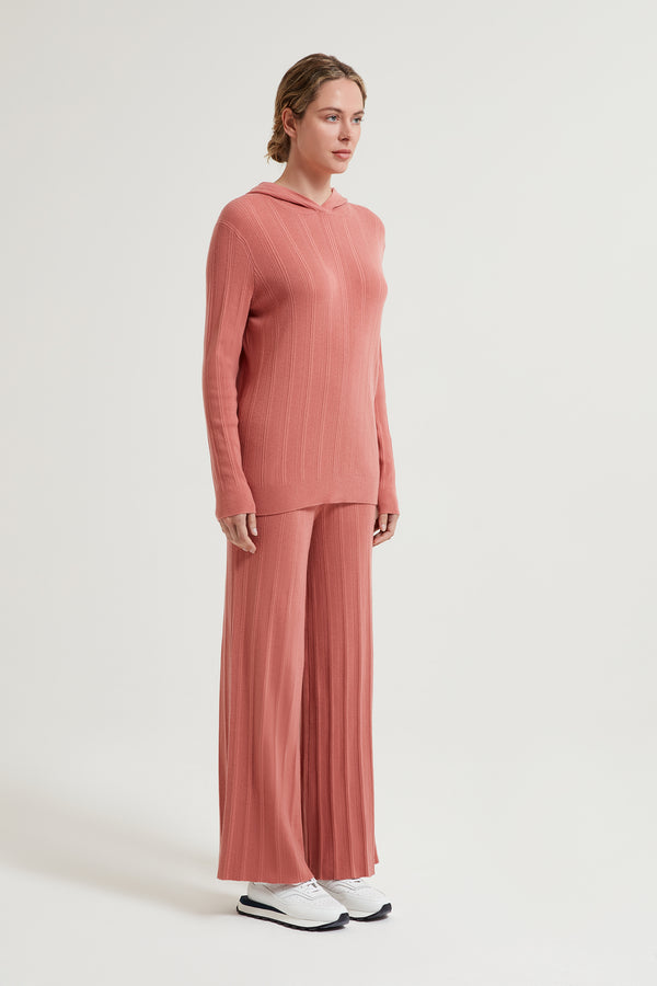 Ursula Ribbed Hoodie