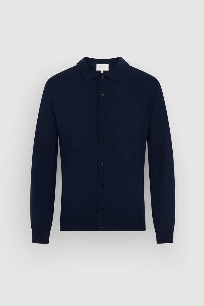 The Noble Wool Button Shirt