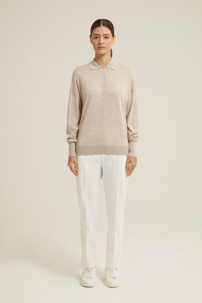 The Noble Wool Polo Womens