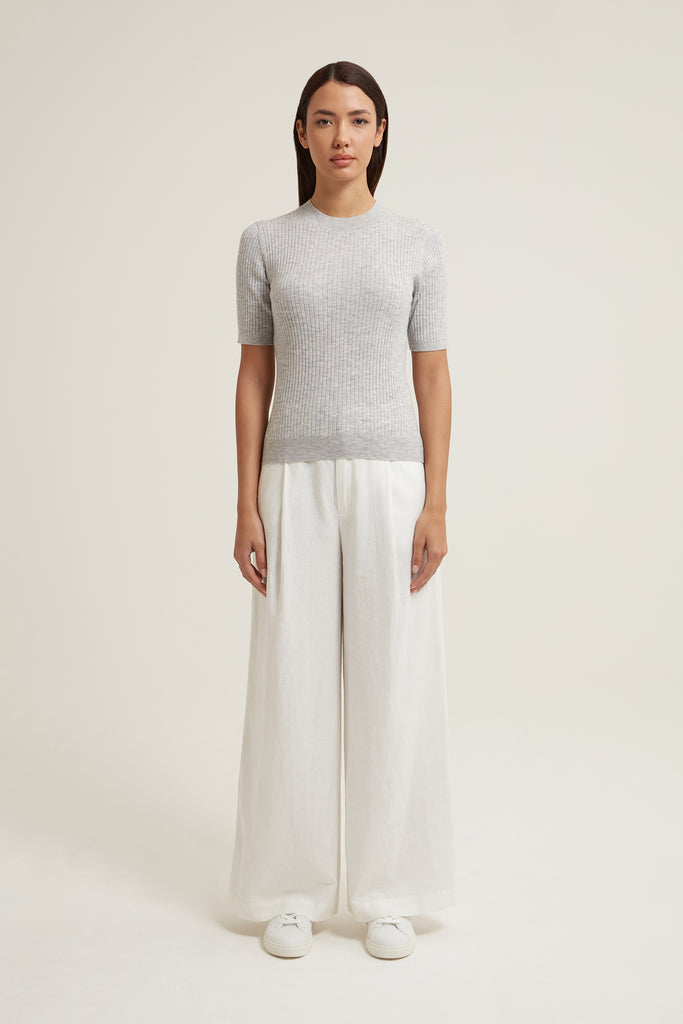 Quinn Ribbed Tee