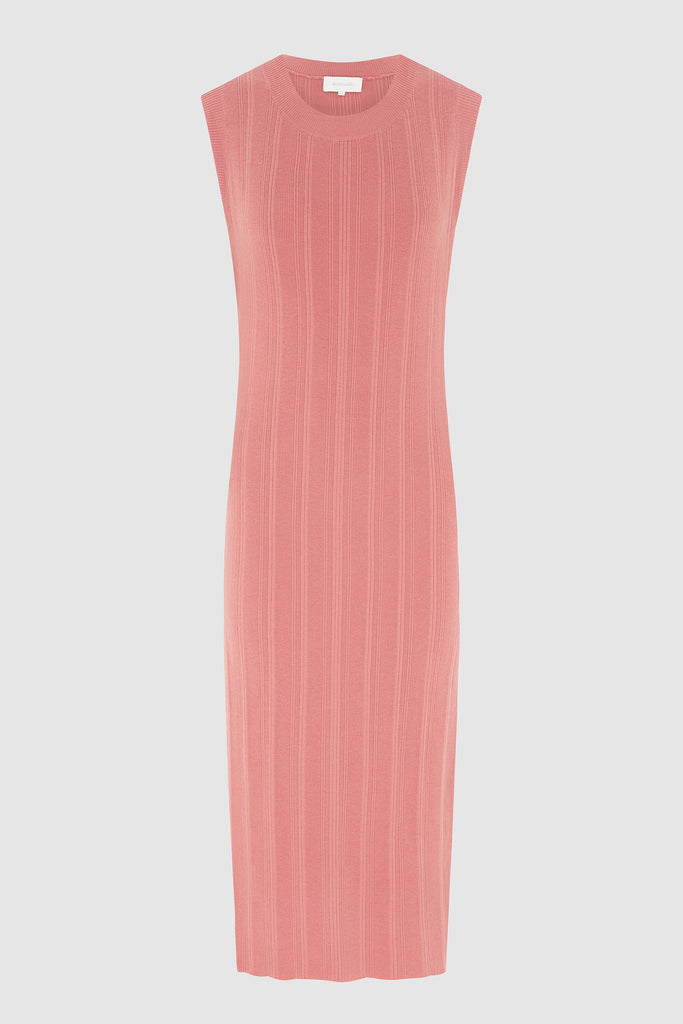 Rosa Crew Neck Sleeveless Dress