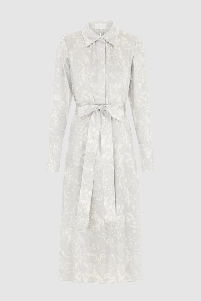 Rose Silk Dress