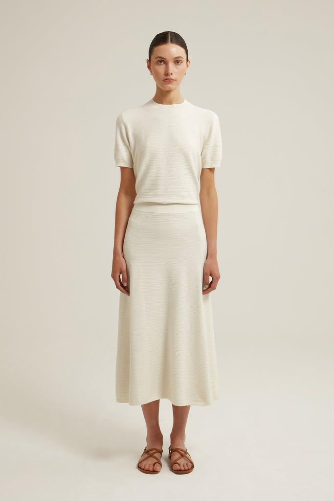 Sina Silk Cotton Skirt