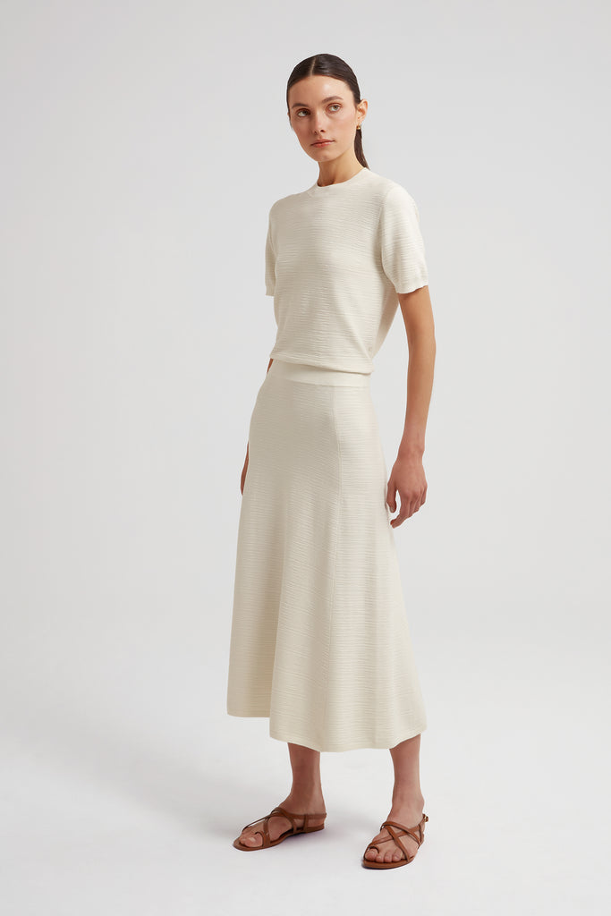 Sina Silk Cotton Skirt