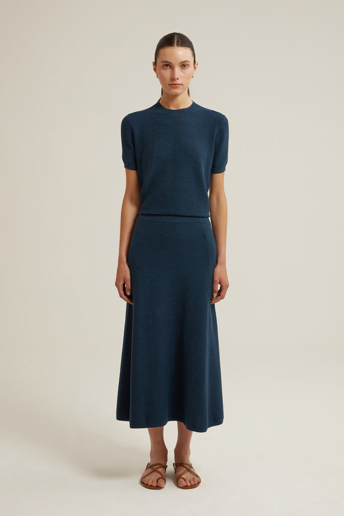 Sina Silk Cotton Skirt