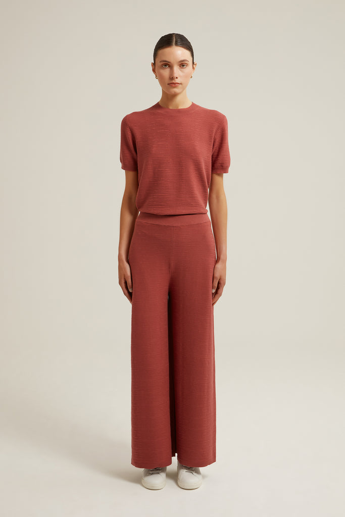 Tala Silk Cotton Trouser