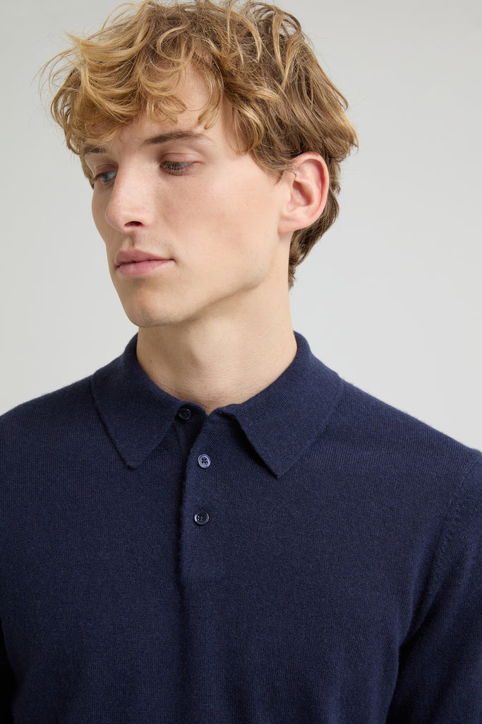 Tamer Wool Cashmere Polo