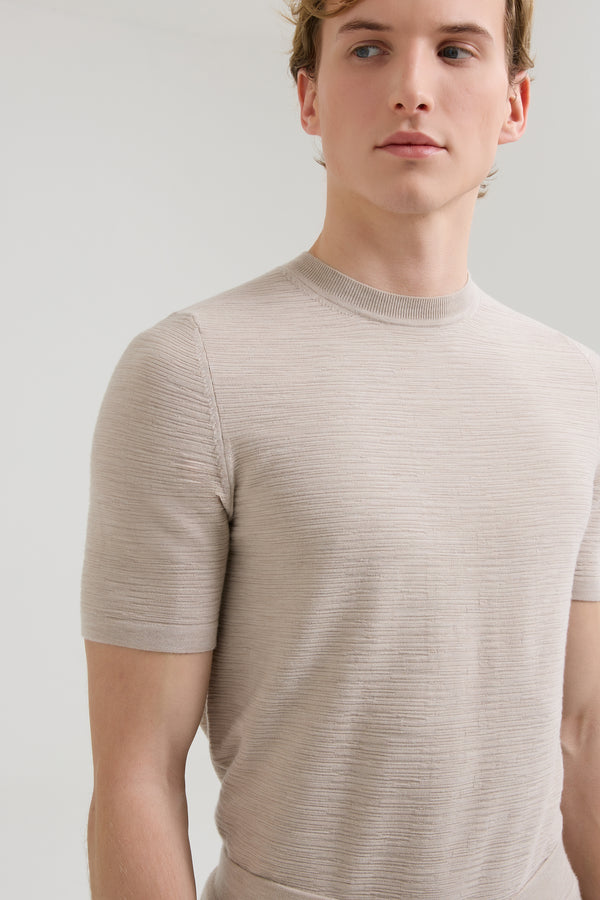 Tareq Noble Wool T-Shirt