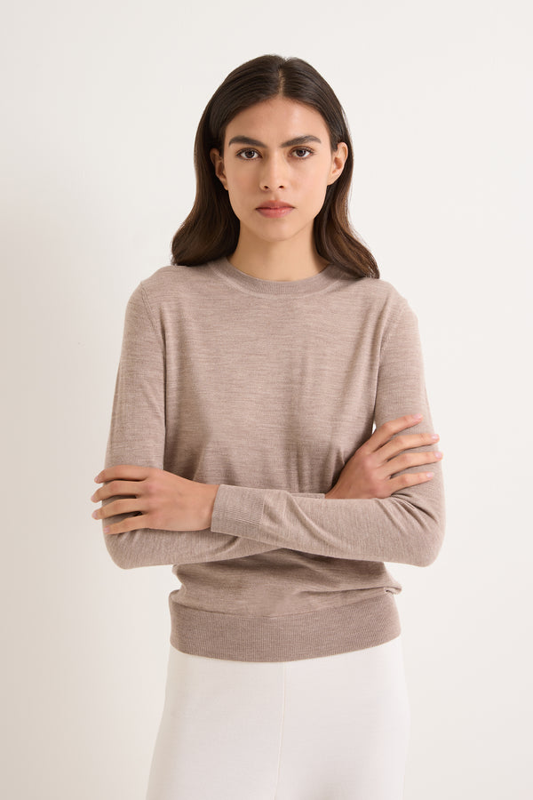 The Noble Wool Crew Womens