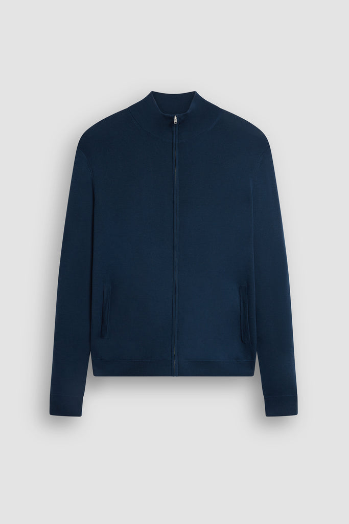 The Noble Wool Zip-up Cardigan