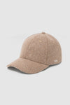 Beige 100 Cap with Contrast Peak