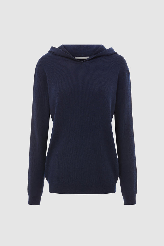 Amel Ribbed Hoodie
