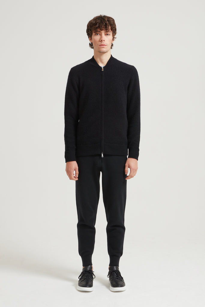 Samson Zipped Cashmere Jumper