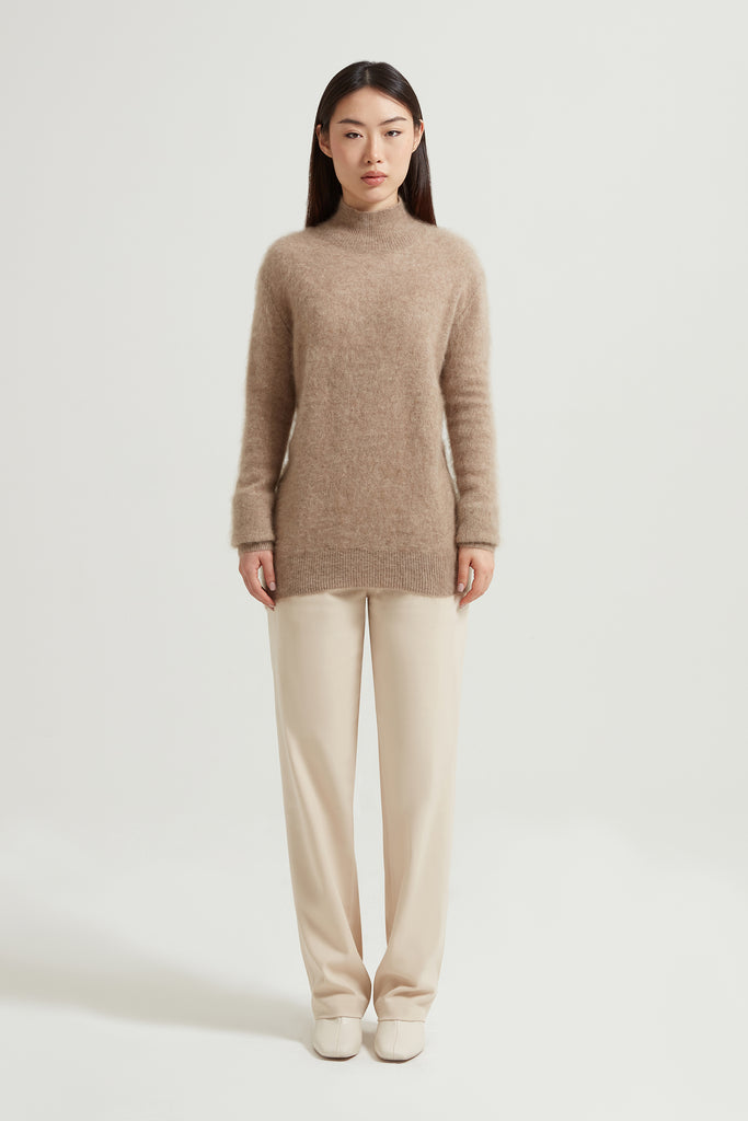 Velan Brushed Cashmere Jumper Les 100 Ciels